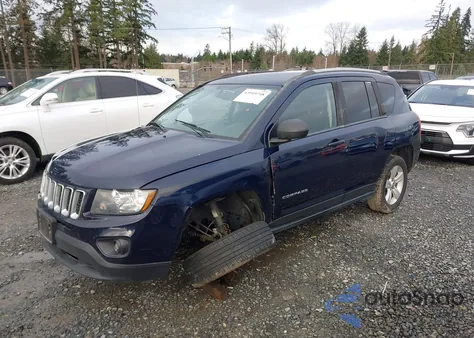 2016 Jeep Compass Sport из США, поврежденный, VIN 1C4NJDBB4GD646671